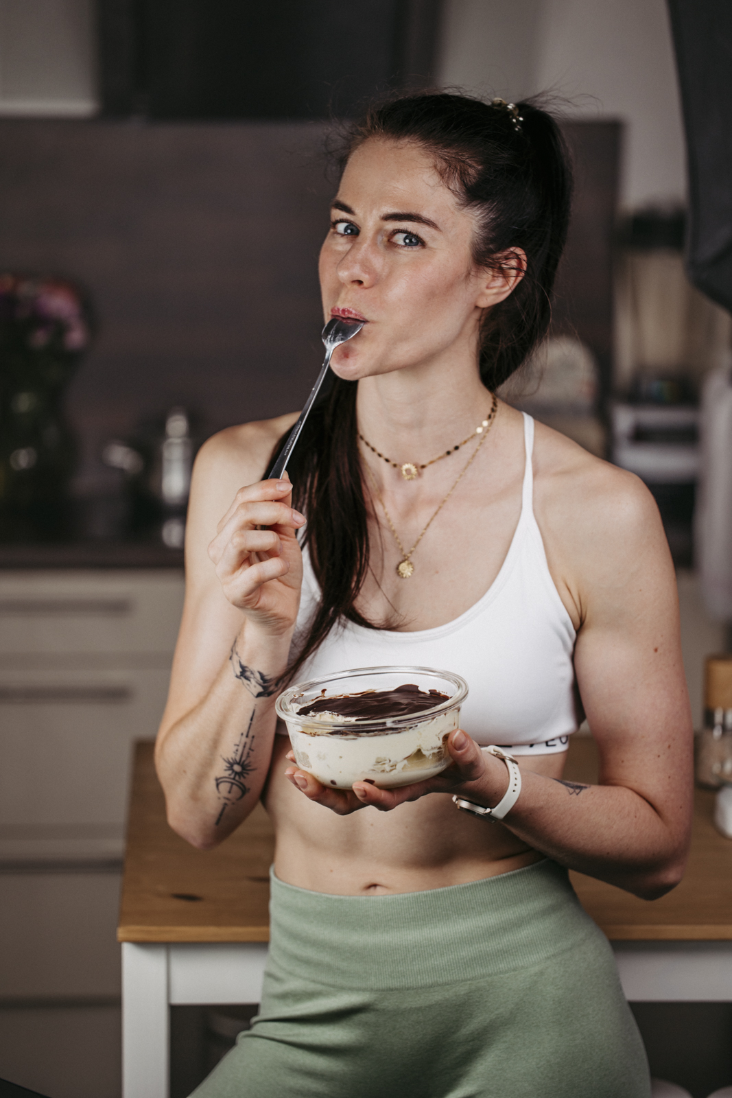 Bananenschnitten-Bowl (High Protein Fitness-Frühstück) (High Protein ... Bananenschnitten-Bowl (High Protein Fitness-Frühstück) (High Protein ...