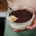 High Protein Bananenschnitten-Bowl aus der Fitness-Küche.