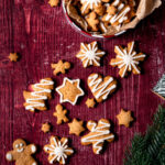 Rezept für einfache Lebkuchen mit Honig.